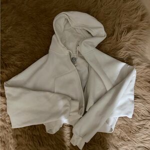 Urban Outfitters Zip up crop hoodie